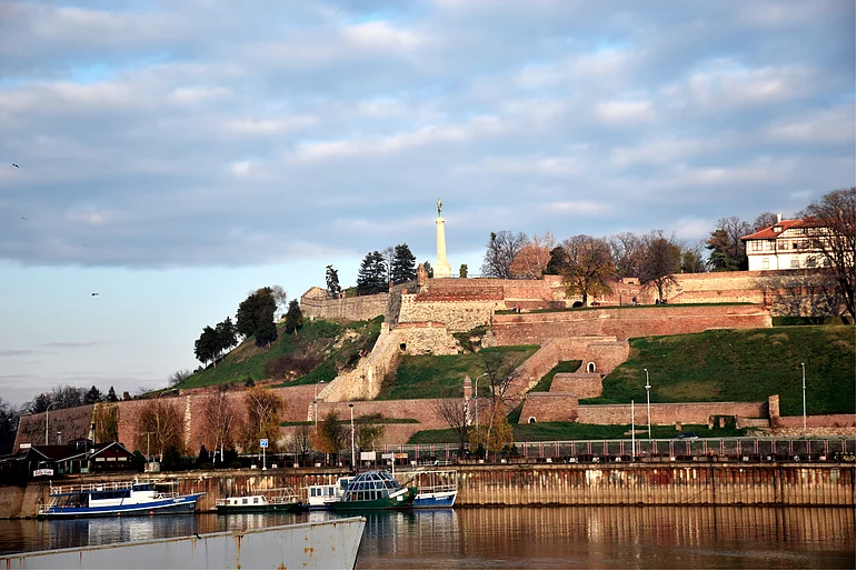 Kalemegdan from the other side