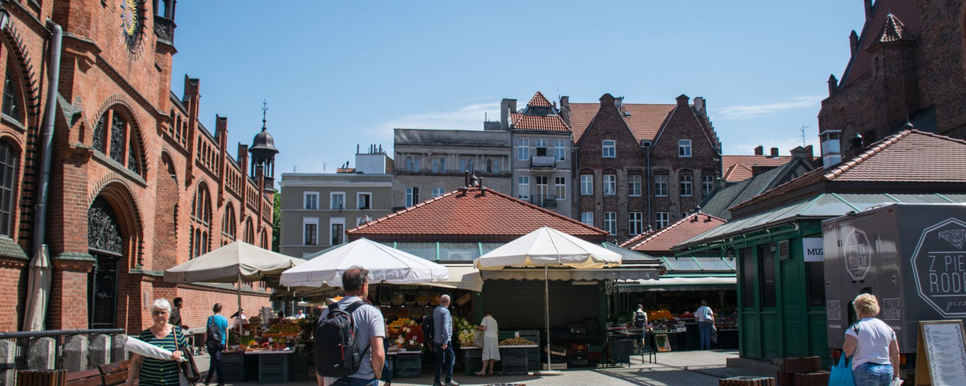 market in Gdansk Poland