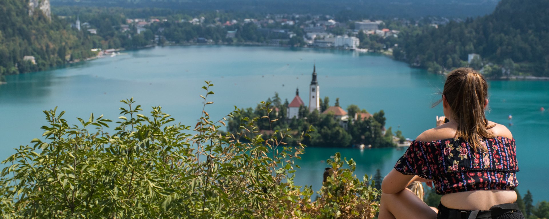 View over Lake Bled