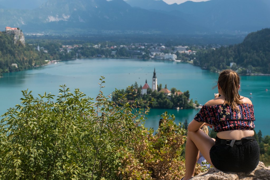 View over Lake Bled