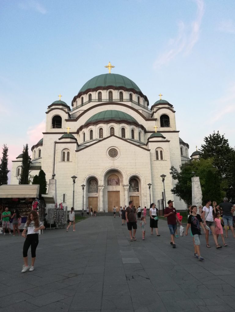 The church of Saint Sava in Belgrade