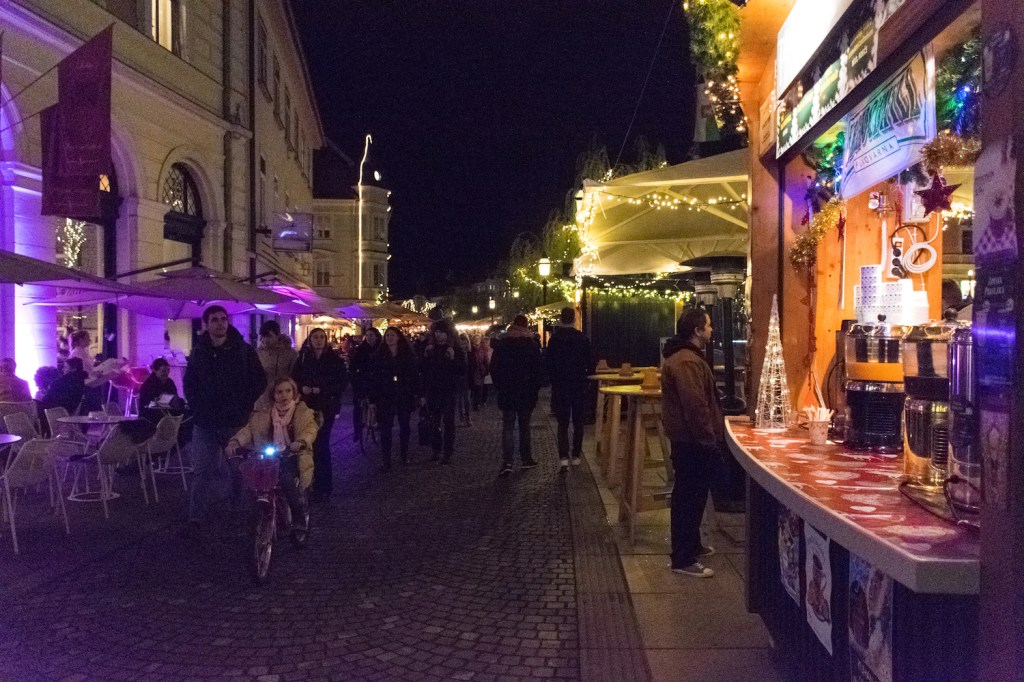 Christmas spirit in Ljubljana