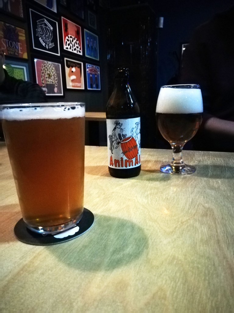 Animal beer at Vitamine B bar in Sofia