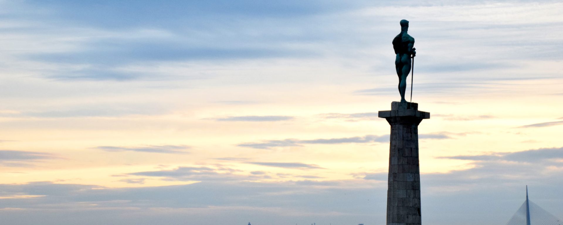 The Victor statue at Kalemegdan