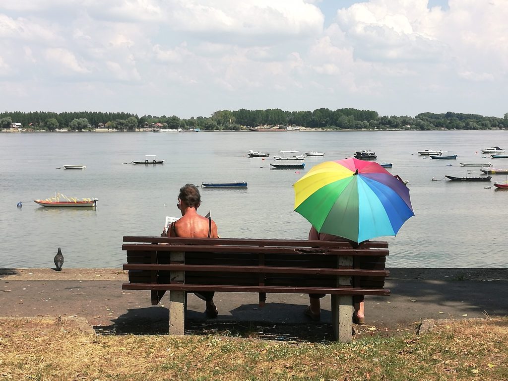 In Zemun by the river